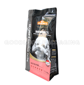 Dog food stand up pouch